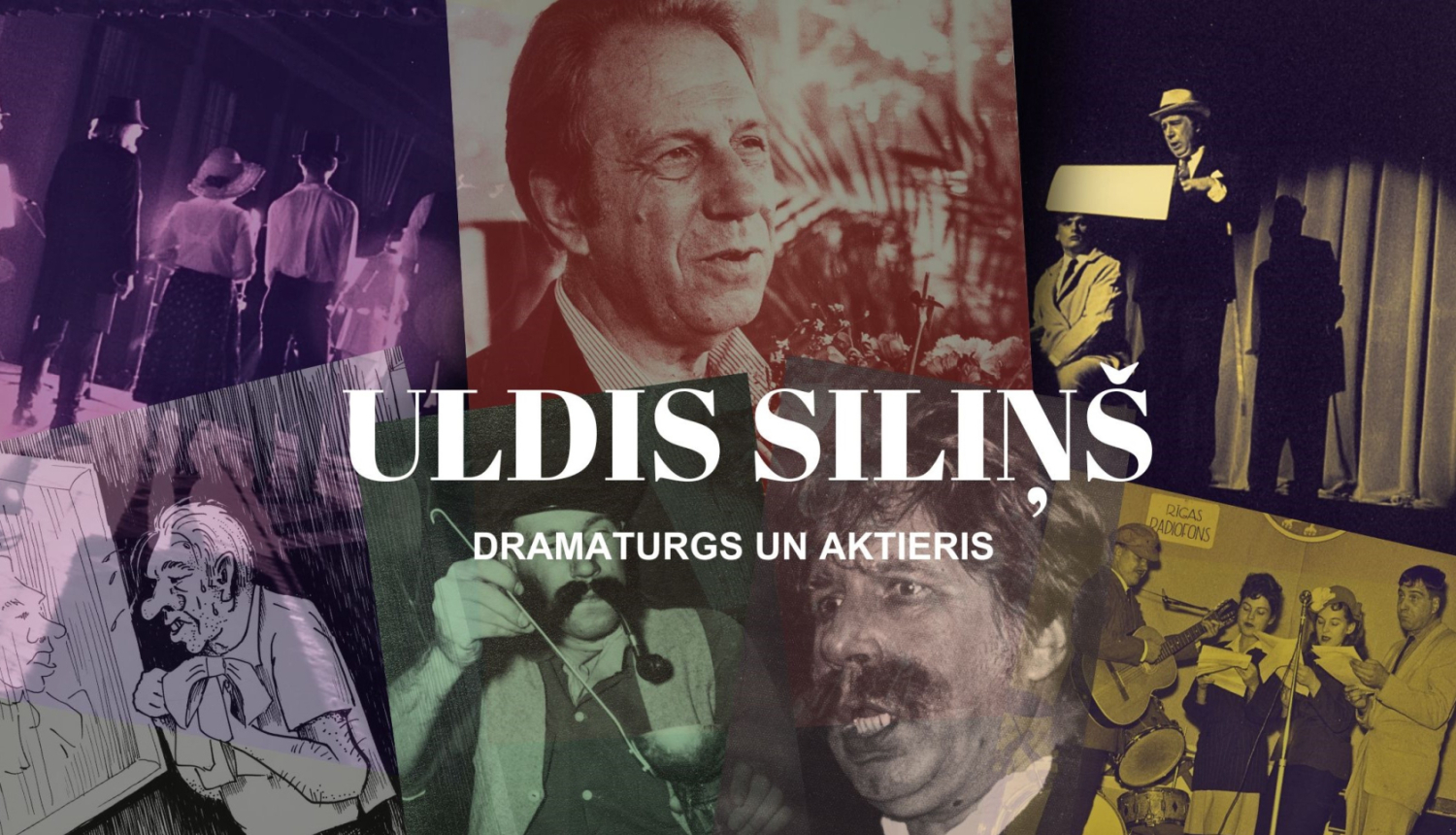 Krāsaina bilde, LNA virtuālās izstādes “Dramaturgs un aktieris Uldis Siliņš” titulbilde