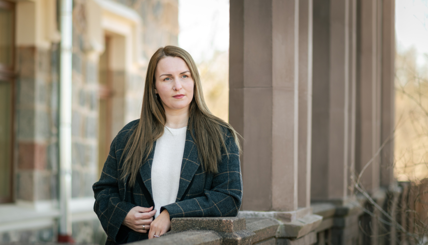 Kāsaina bilde, Latvijas Nacionālā arhīva Latvijas Valsts kinofotofonodokumentu arhīva Dokumentu izmantošanas nodaļas eksperte dokumentu aprakstīšanā Natālija Lāce, portrets.