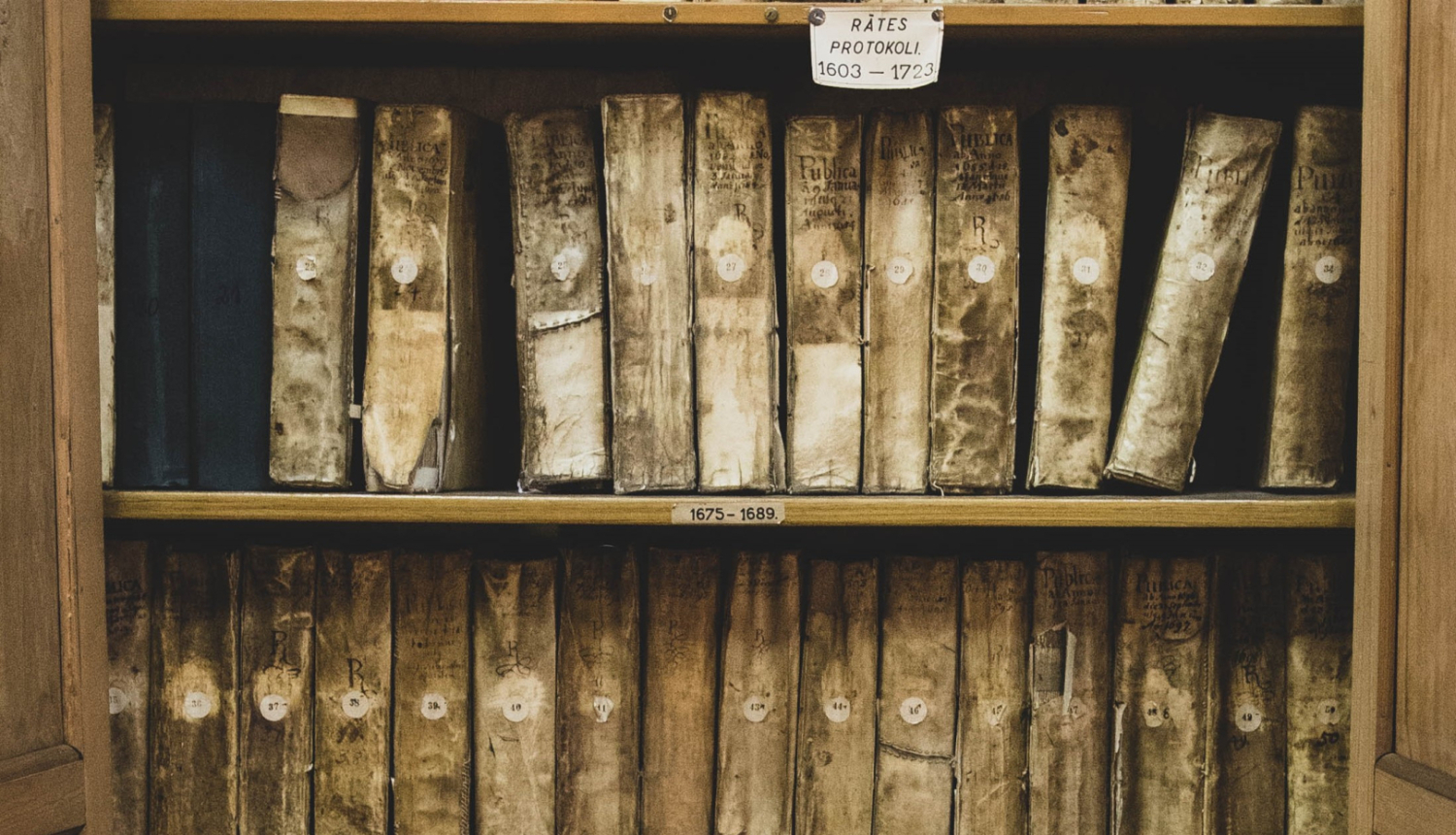 Krāsaina bilde, Rīgas rātes protokolu sējumi