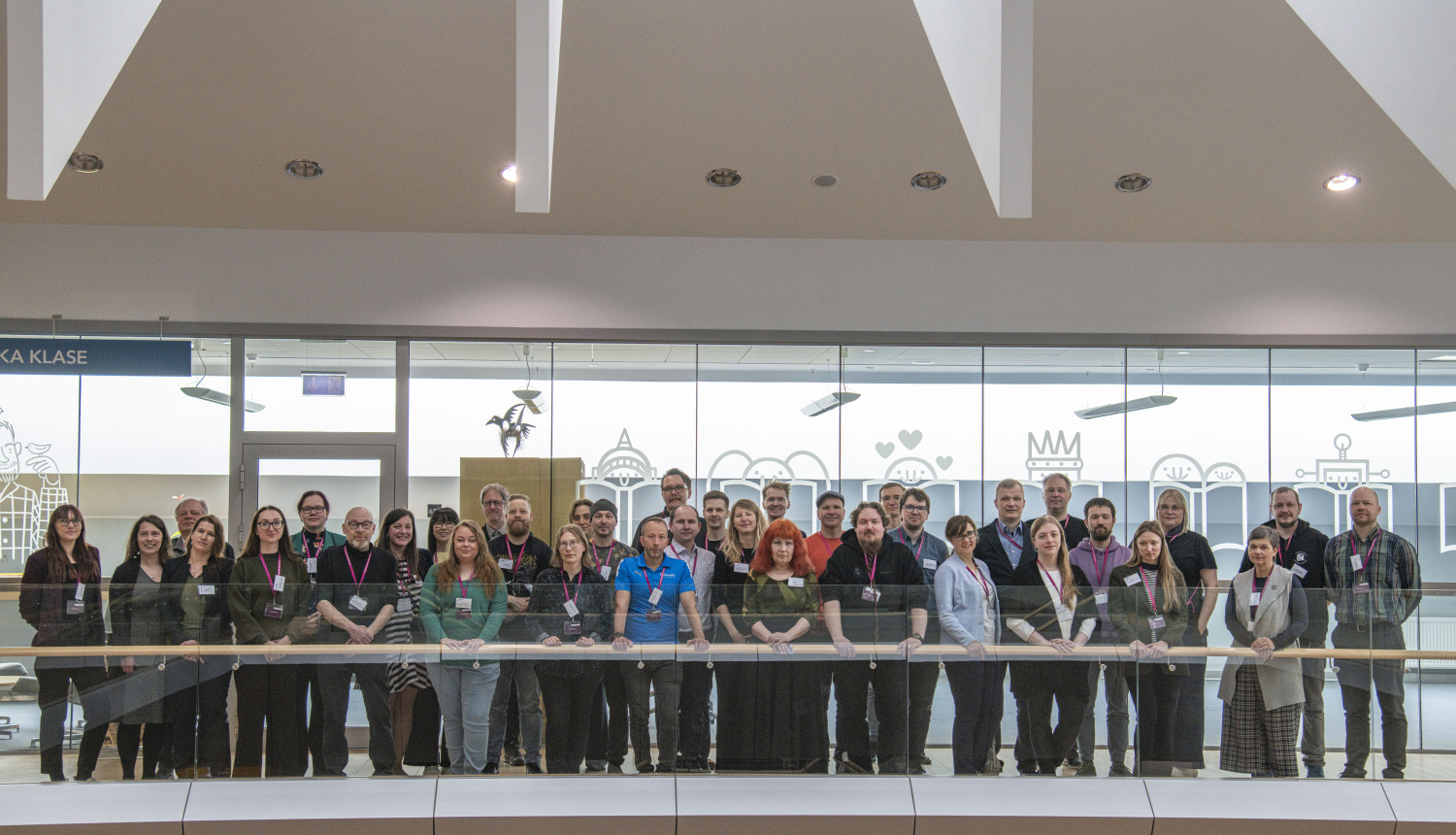 Krāsaina bilde,  ArchXAI projekta klātienes darba semināra dalībnieki