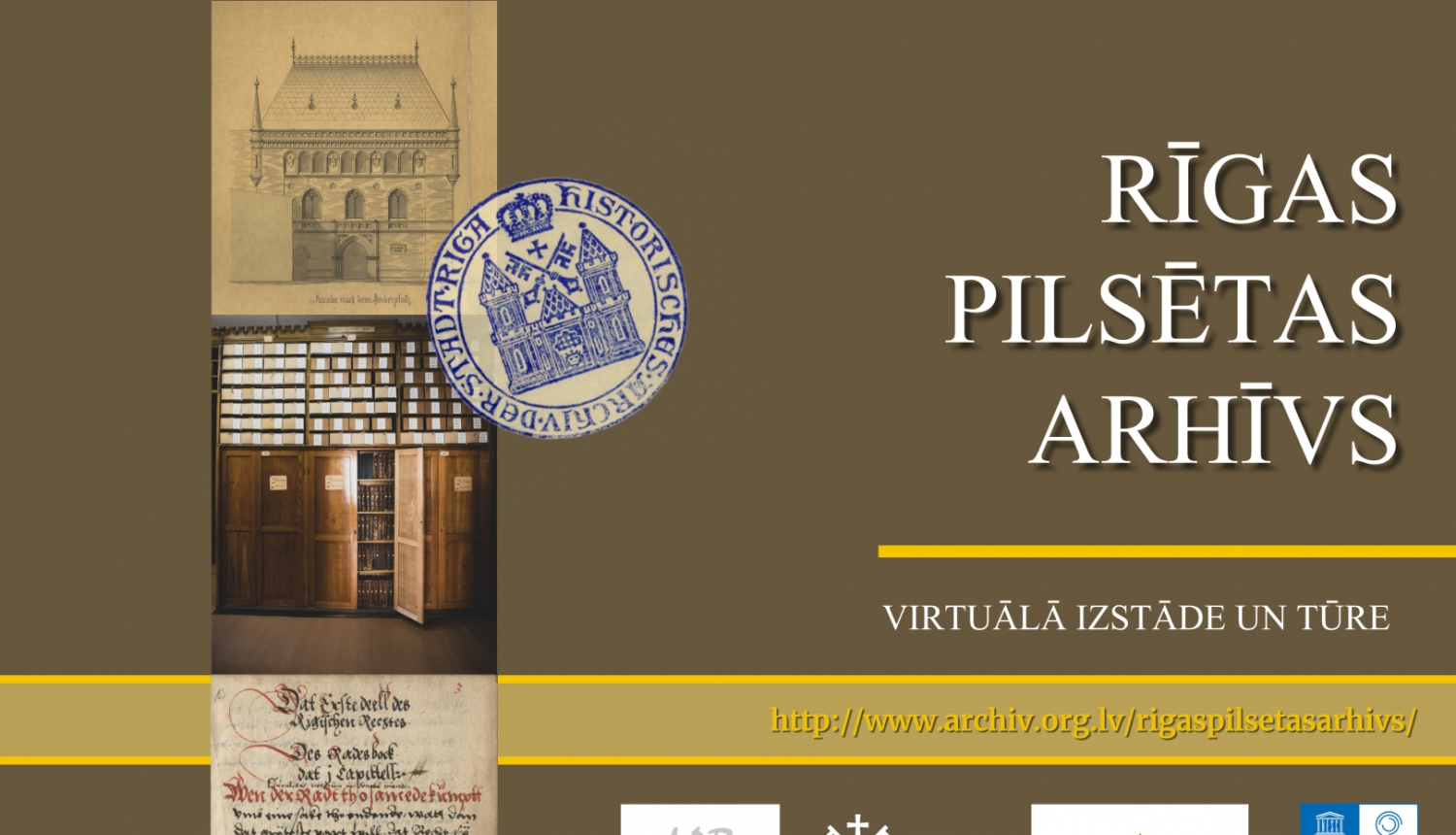 Rīgas pilsētas arhīvs plakāts