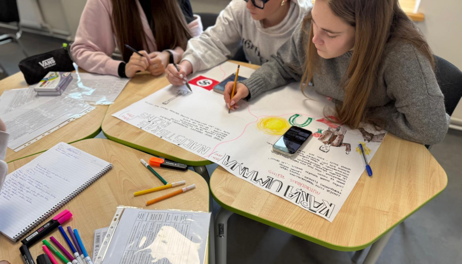 Krāsaina bilde, LVKFFDA nodarbība Rēzeknē