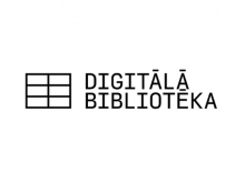 Melnbalta bilde, Digitālās bibliotēkas logo