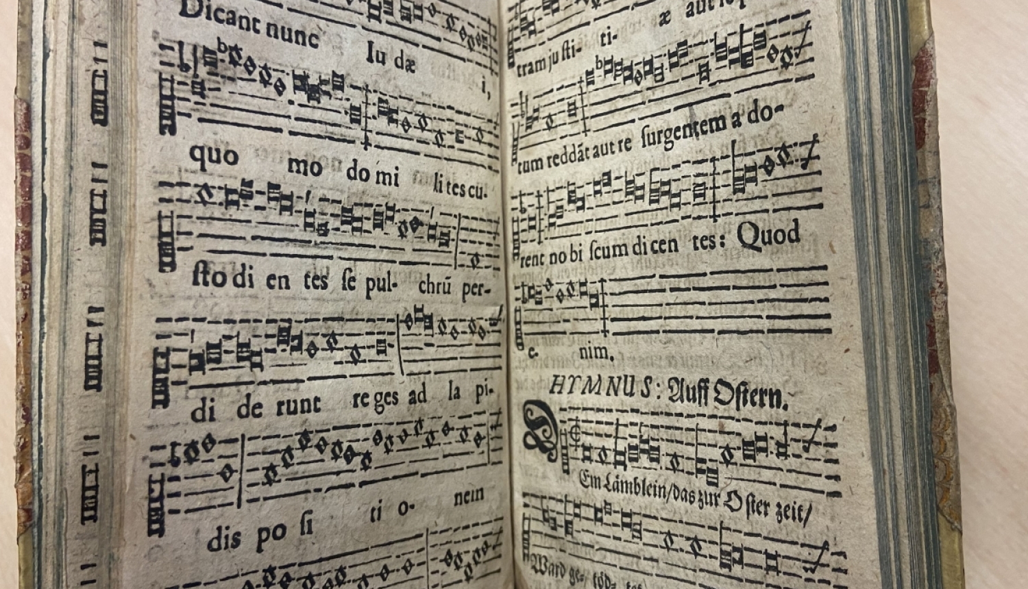 LNA Speciālajā bibliotēkā glabājas unikāls izdevums “Antiphonae, responsoria, hymni …”