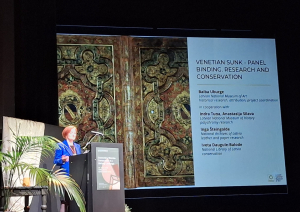 Krāsaina bilde, LNA restauratoru delegācijas dalība Baltijas restauratoru triennālē